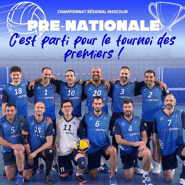 Équipe Régionale Masculine 3 Monte en Pré-Nationale