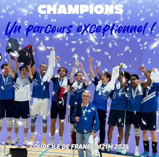 M21M sont champions de la Coupe Île-de-France